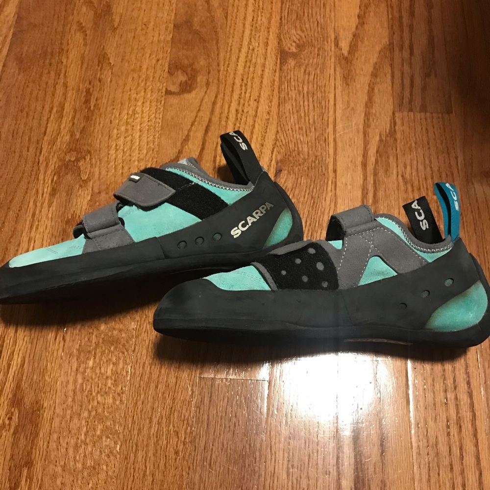 Scarpa climbing shoes